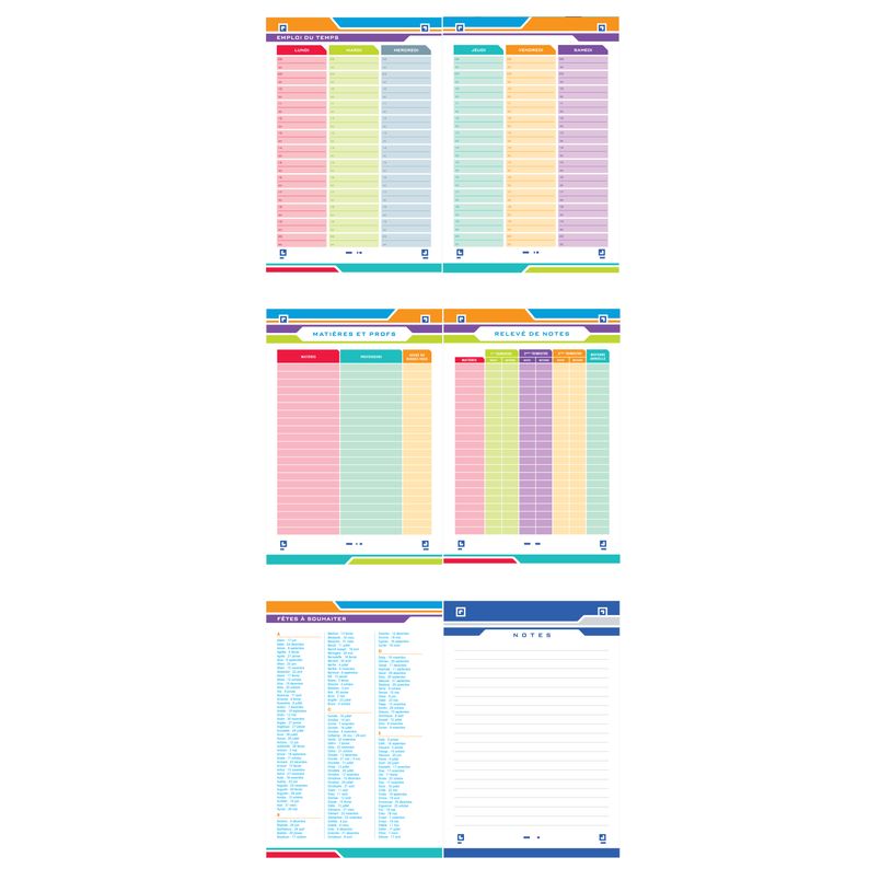 3147280057953-Agenda Oxford Openflex  - 1 jour par page - 12 x 18 cm - différentes couleurs disponibles -P_79435633_9-8
