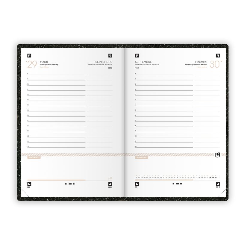 3147280072451-Agenda Oxford Blooming - 1 Jour par page - 12 x 18 cm - différents modèles disponibles --P_79435635_11-3