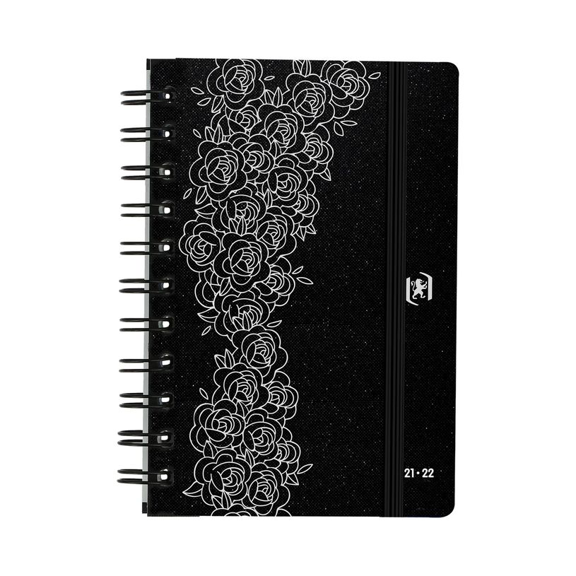 3147280072659-Agenda Oxford So chic Black Edition - 1 semaine sur 2 pages - 12 x 18 cm - différents mod-P_79435639_12-5