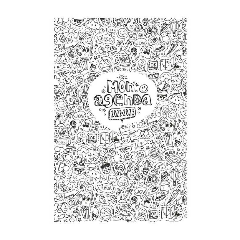 3147280073458-Agenda à spirale Lecas Polypro personnalisable - 1 jour par page - 12 x 18 cm-P_79435645_2-1