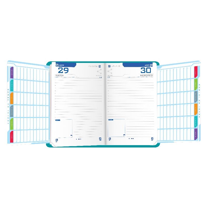 3147280077425-Agenda Oxford Touch - 1 jour par page - 15 x 21 cm - différentes couleurs disponibles - H-P_79435651_11-4
