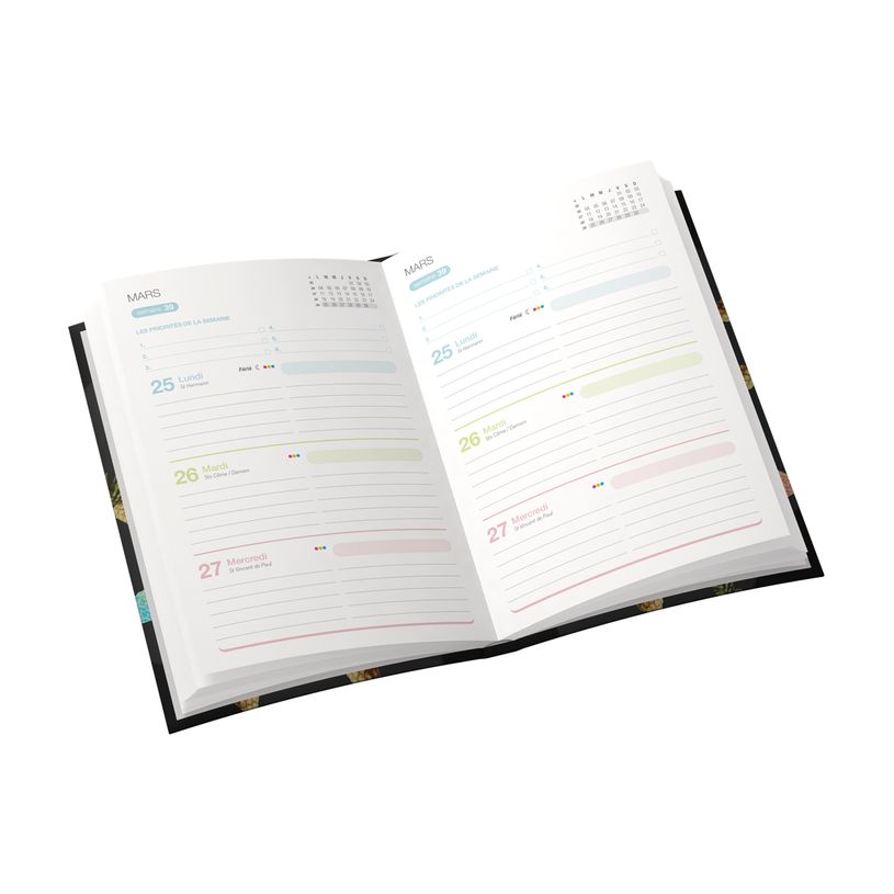 3147280101397-Agenda Lecas Millenium - 1 Semaine sur 2 pages - 10 x 15 cm - différents modèles disponib-P_79435659_5-4