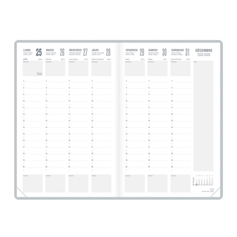 3147280102455-Agenda Lecas Classique Eco - 1 semaine sur 2 pages - 16 x 24 cm - noir-P_79435660_7-5