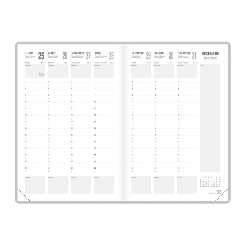 3147280102516-Agenda Lecas Classique Eco - 1 semaine sur 2 pages - 10 x 15 cm - noir-P_79435662_9-4