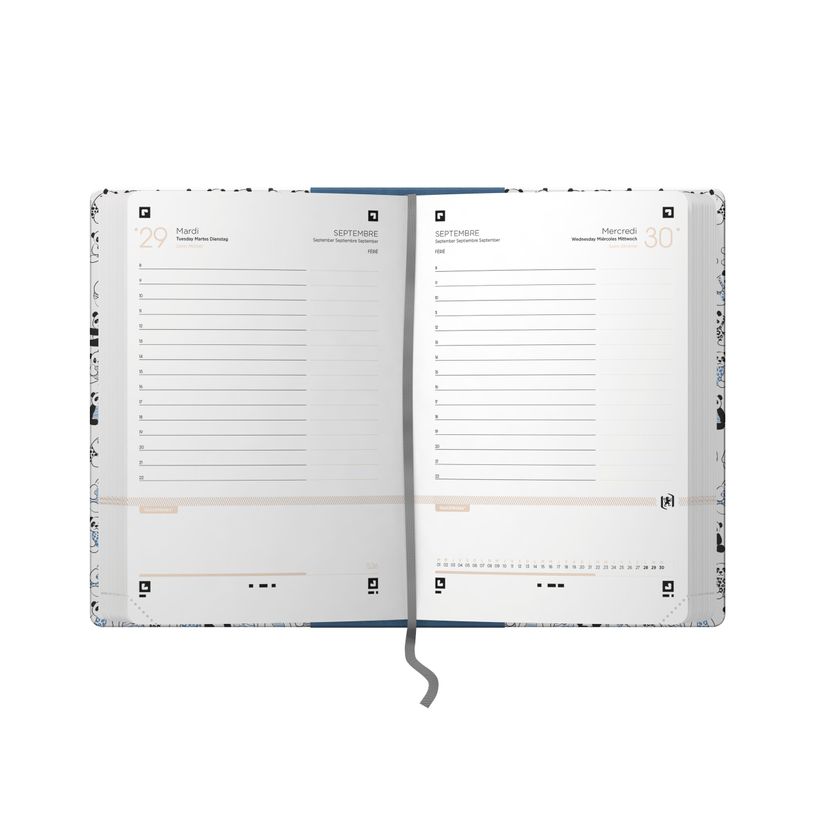 3147280102738-Agenda Oxford 10dence - 1 jour par page - 12 x 18 cm - différents modèles disponibles - H-P_79435663_4-3
