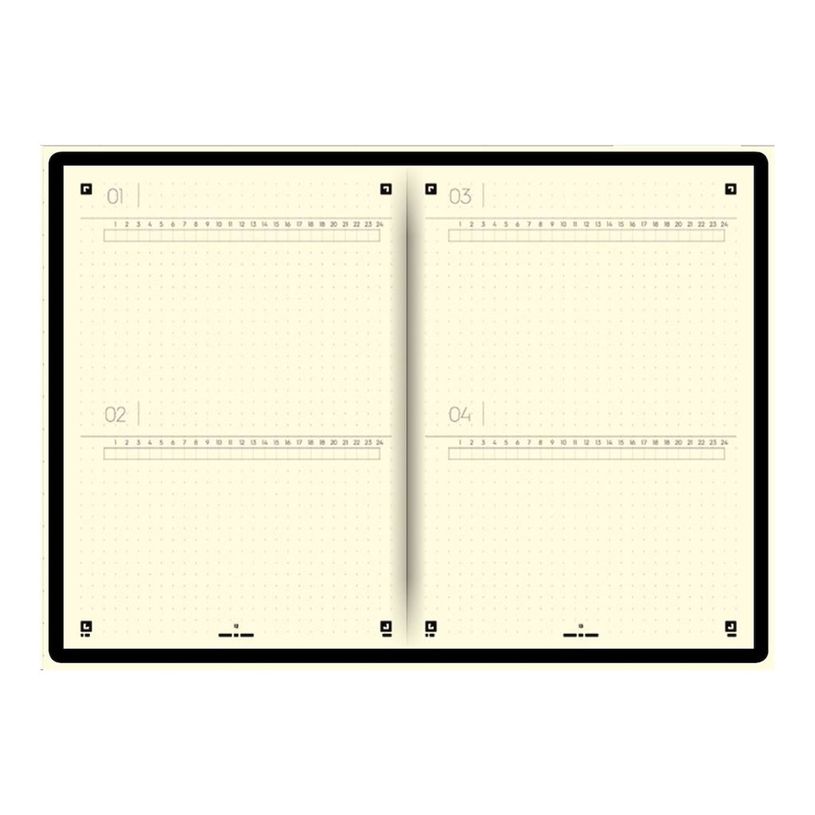 3147280107788-Agenda Oxford My Journal perpétuel - 2 jours par page - 15 x 21 cm - violet - Hamelin-P_79435664_1-11