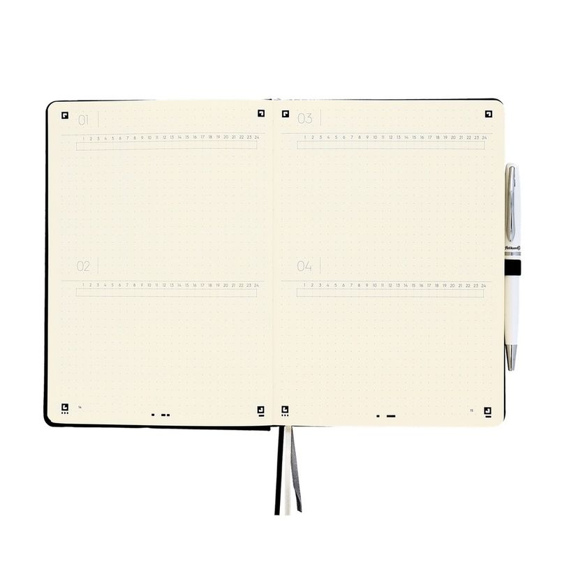 3147280107788-Agenda Oxford My Journal perpétuel - 2 jours par page - 15 x 21 cm - violet - Hamelin-P_79435664_8-3