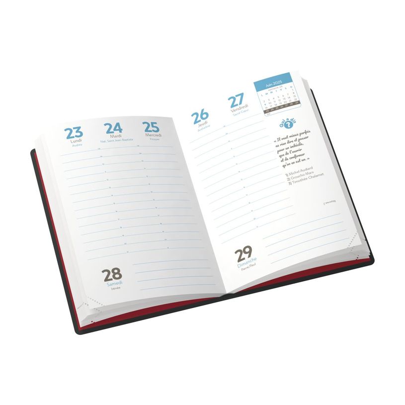 3147280125348-Agenda L'Étudiant Pastel - 1 semaine sur 2 pages - 10 x 15 cm - disponible dans différent-P_79435667_4-2