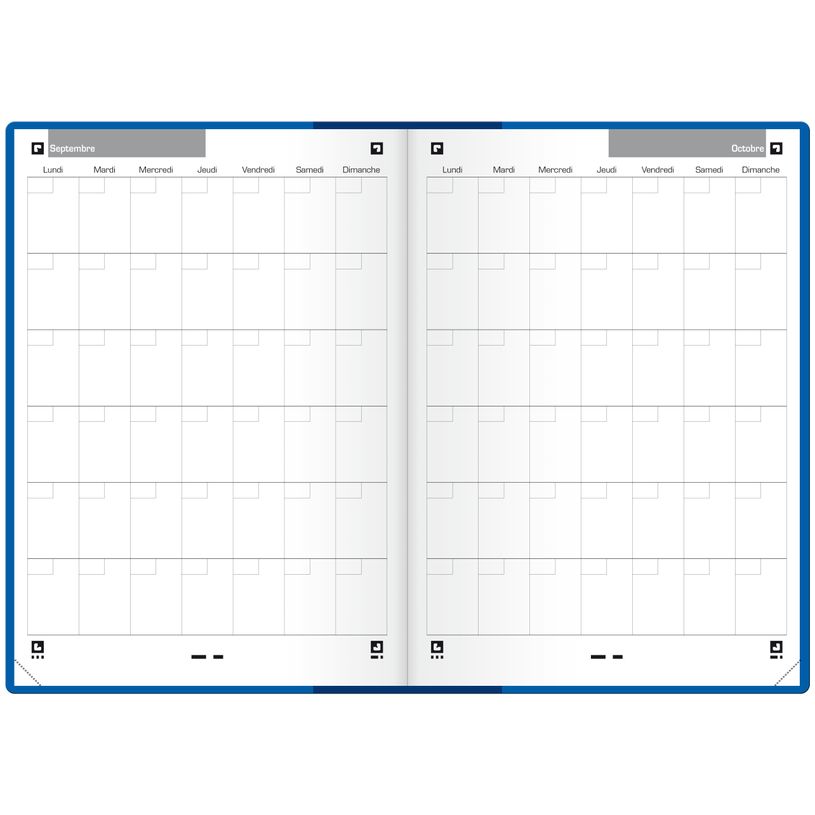 3147280129957-Agenda Oxford Teacher perpétuel - 21 x 29,7 cm - bleu - Hamelin-P_79435677_13-7