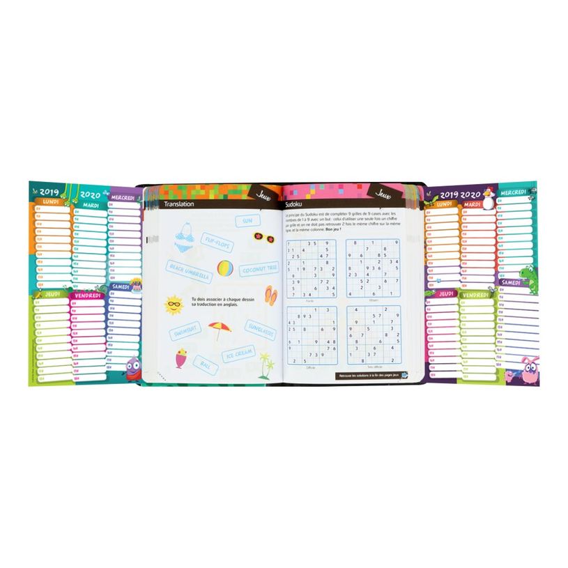 3147281945808-Agenda Oxford Teo Tarras - 1 jour par page - 12 x 18 cm - différents modèles disponibles -P_79435692_2-2