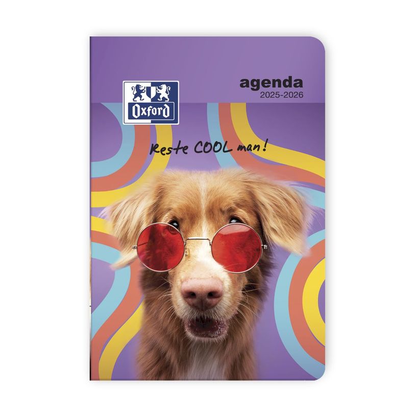 3147281946102-Agenda Oxford Funny Pets - 1 jour par page - 12 x 18 cm - différents modèles disponibles-P_79435693_16-5