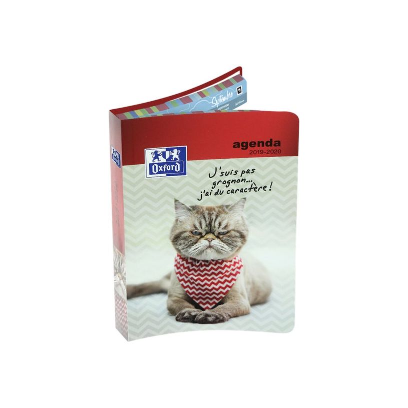 3147281946102-Agenda Oxford Funny Pets - 12x18cm - 6 décors - Hamelin-P_79435693_7-4