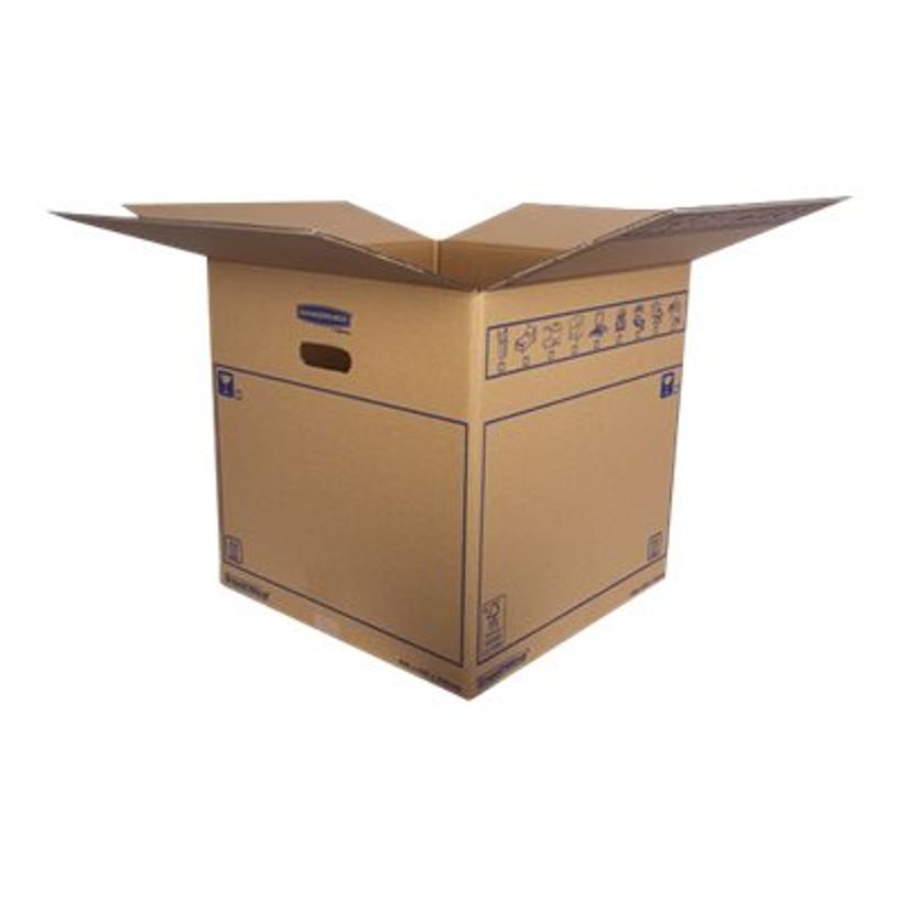 0400794357265-10 Cartons déménagement 88,5L - Bankers Box SmoothMove Fellowes-P_79435726_1-1