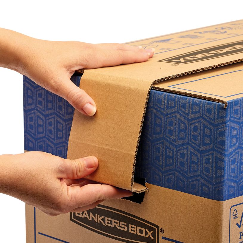 0400794357364-5 Cartons déménagement 127L - Bankers Box SmoothMove FastFold Fellowes-P_79435736_7-5