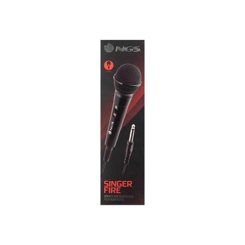 8435430611038-NGS SINGERFIRE - Micro filaire prise jack 6,3mm - cable 3m - noir-P_79435738_5-4