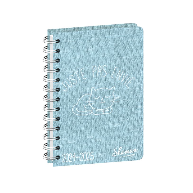 3371010424474-Agenda à spirale Shaman - 1 jour par page - 12 x 17 cm - différents modèles disponibles -P_79435762_4-1