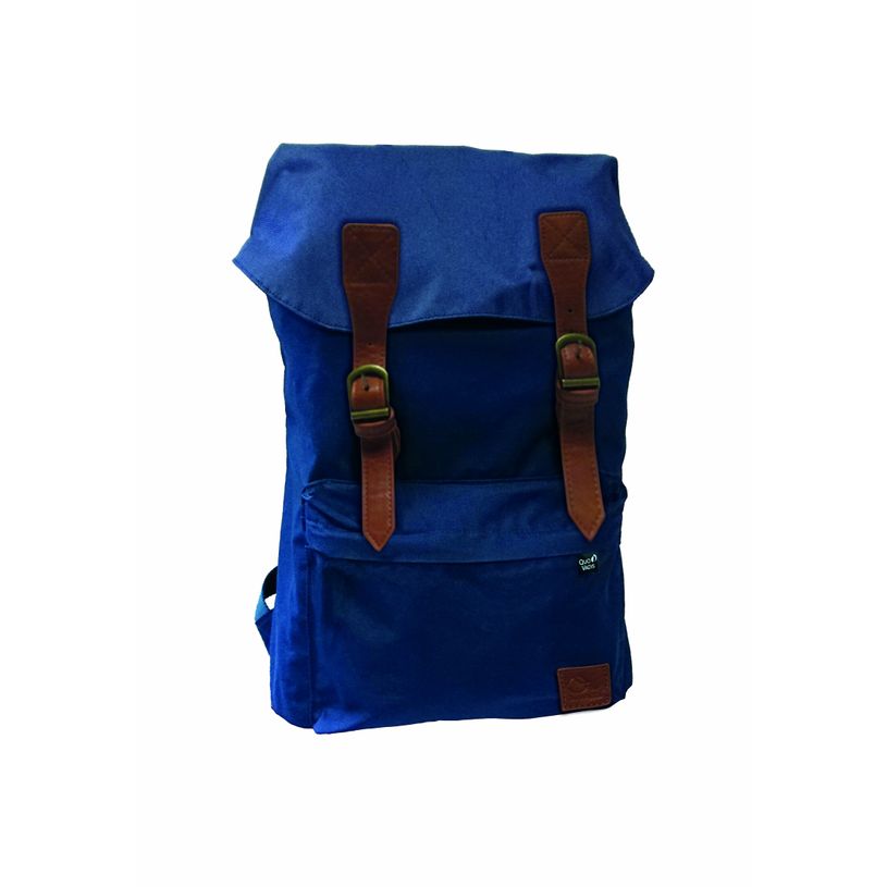 3371010425112-Sac à dos Original by QV Vintage - 1 compartiment - bleu chiné - Quo Vadis-P_79435766_1-0