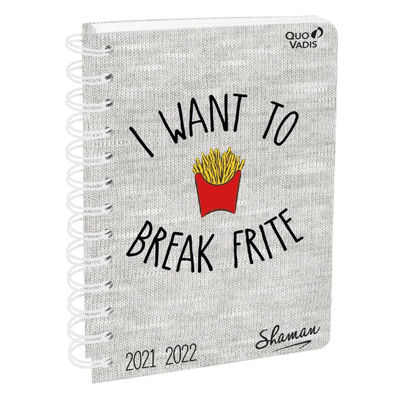 3371010428878-Agenda à spirale Shaman - 1 jour par page - 10 x 15 cm - différents modèles disponibles -P_79435773_2-0