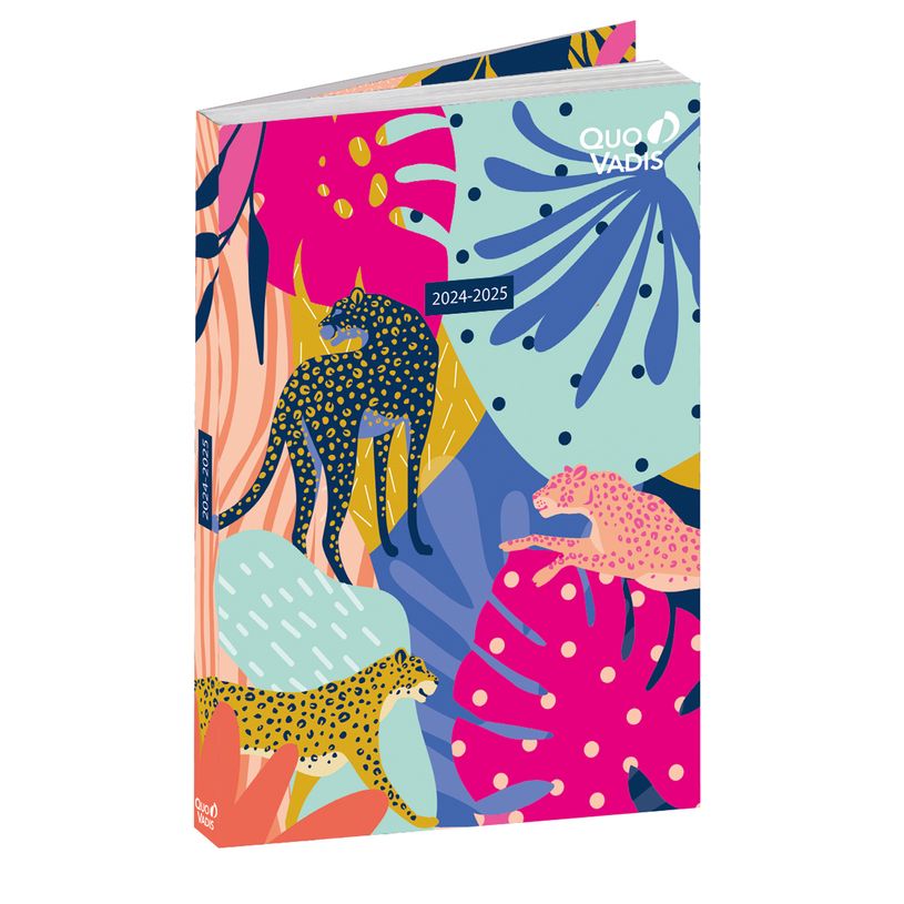 3371010429622-Agenda Jungle Spirit - 1 jour par page - 12 x 17 cm - différents modèles disponibles - Qu-P_79435775_3-1