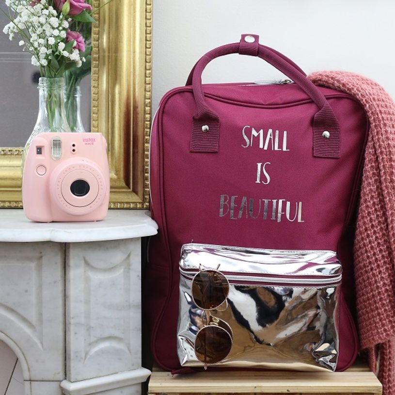 3135257138132-#Diamond - Sac à dos rectangulaire bordeaux - 1 compartiment - Viquel-P_79435811_2-1