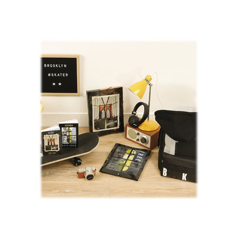 3135257168023-Agenda Brooklyn 2 Modèles 1 Jour par page 11,7X17cm 320 pages Viquel -P_79435818_1-2