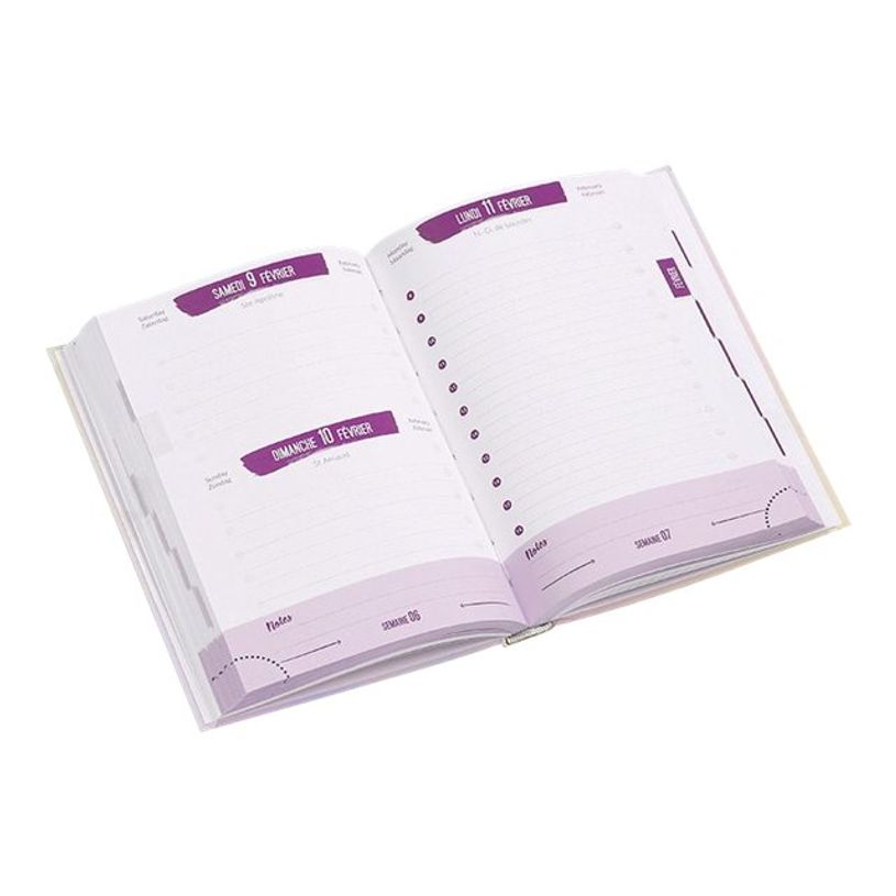 3135257168306-Agenda Fashion 1 Jour par page 11,7X17cm 320 pages Viquel -P_79435822_2-2