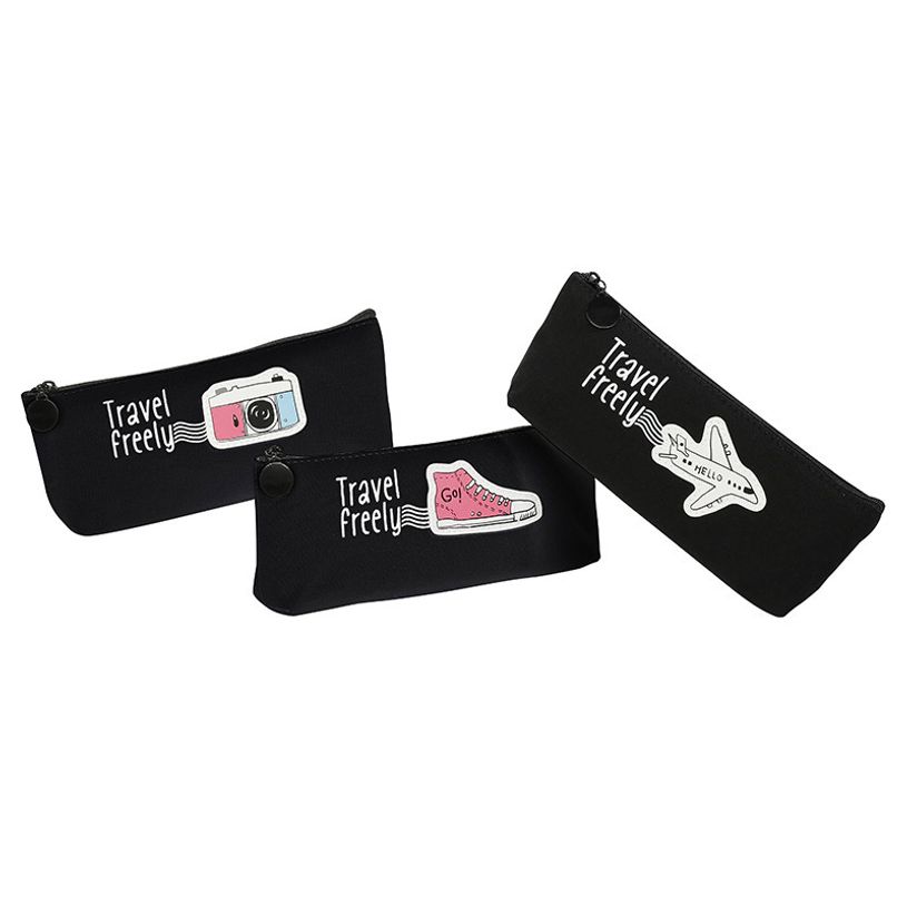 3135258458215-Trousse triangulaire Travel - 1 compartiment - 3 motifs disponibles - Viquel-P_79435830_1-0