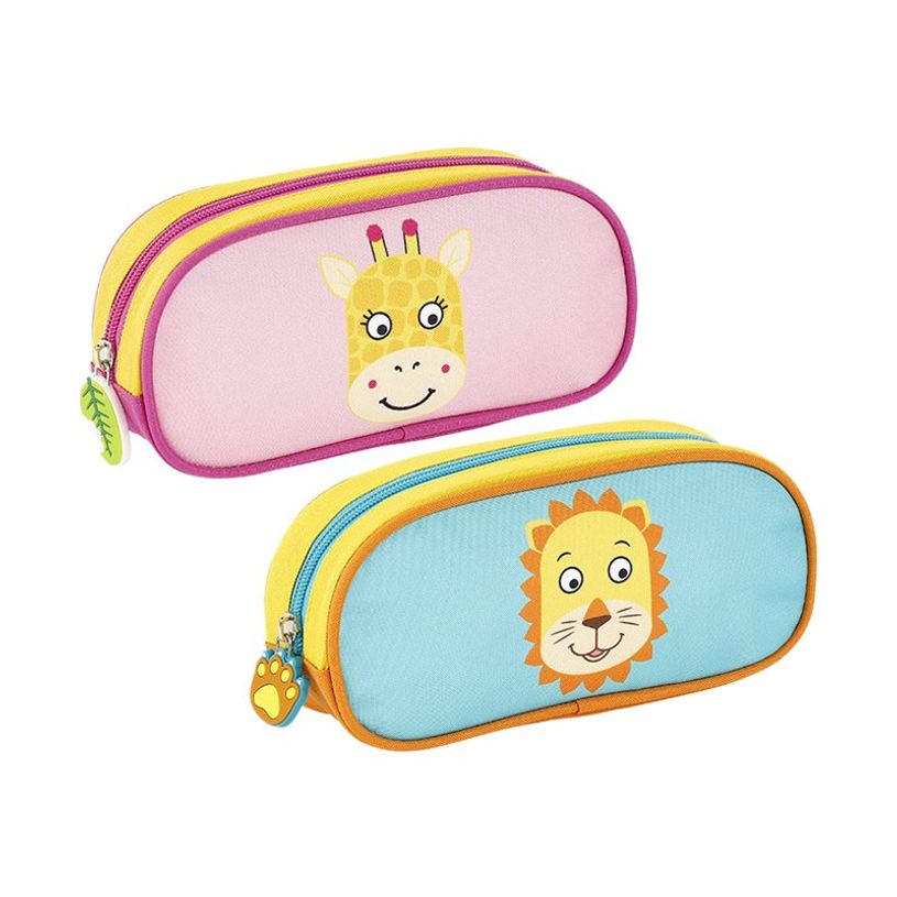 3135258907768-Trousse Rectangulaire Baby Animals Girafe ou Lion Viquel-P_79435844_1-0