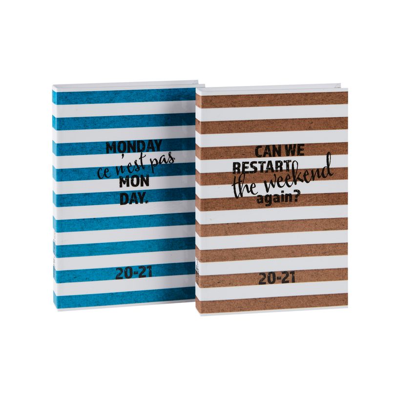 5412303148818-Agenda Quotes - 1 jour par page - 11,5 x 16,9 cm - 2 décors assortis - Brepols-P_79435852_1-0