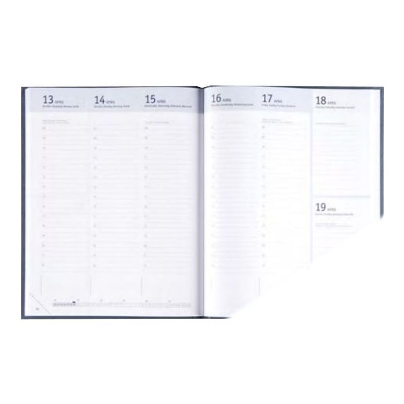 5412303149129-Agenda Nature - 1 semaine sur 2 pages - 17 x 22 cm - 3 couleurs disponibles - Brepols-P_79435862_1-1