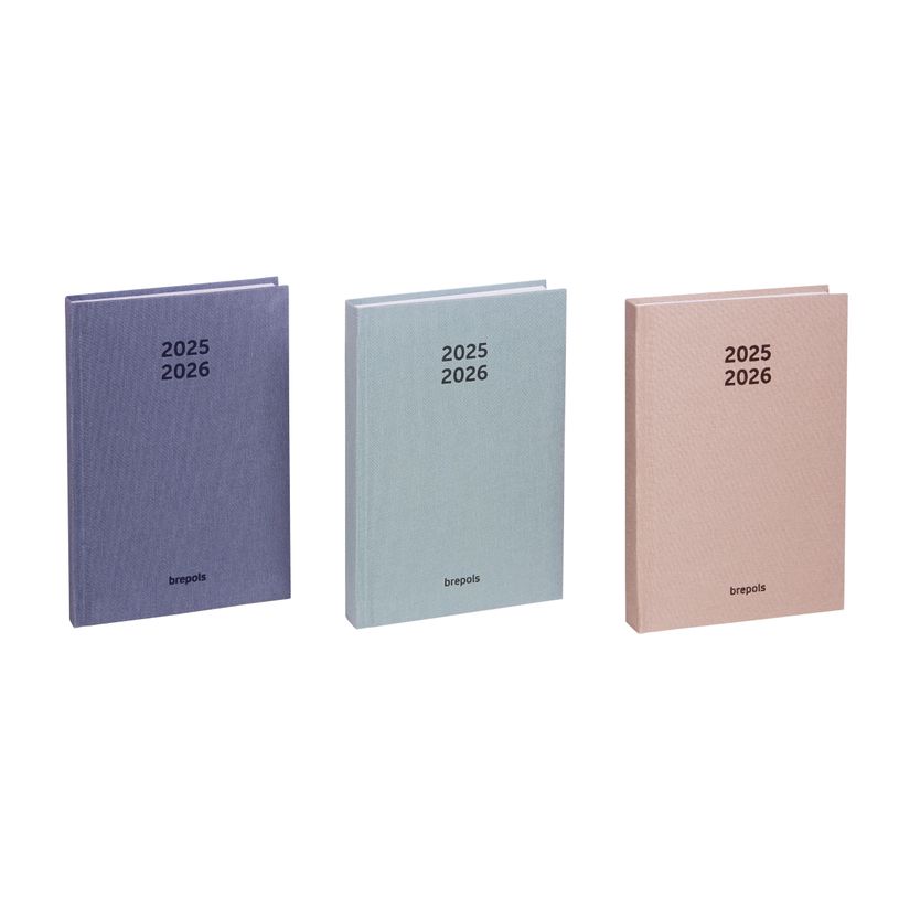 5412303149129-Agenda Nature - 1 semaine sur 2 pages - 17 x 22 cm - 3 couleurs disponibles - Brepols-P_79435862_2-0