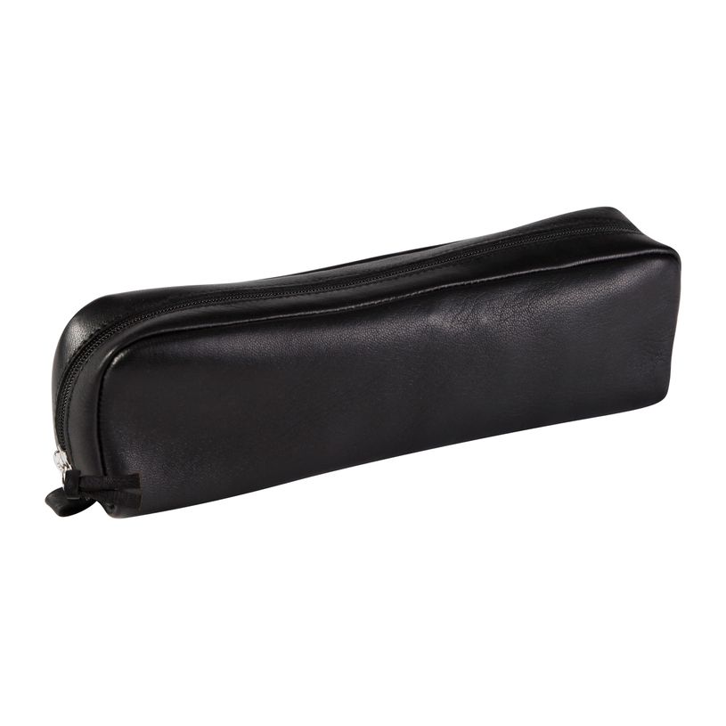 3329680083217-Clairefontaine - Trousse rectangulaire - cuir noir-P_79435876_1-0
