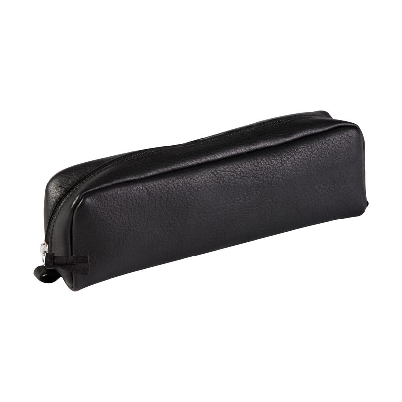 3329680083262-Clairefontaine - Trousse rectangulaire - cuir noir vieilli-P_79435881_1-0