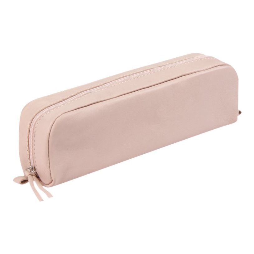 3329680084238-Clairefontaine - Trousse rectangulaire - cuir teinté - saumon-P_79435900_1-0