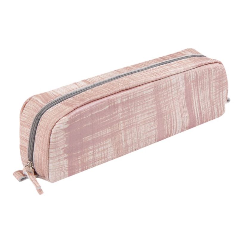 3329680084245-Clairefontaine - Trousse rectangulaire - cuir teinté - saumon brossé-P_79435901_1-0