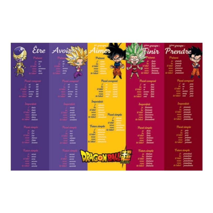 3329688128125-Clairefontaine Dragon Ball - Sous-main tables de multiplication et conjugaison-P_79435943_1-0