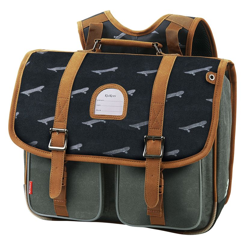 3664447100531-Cartable Kickers Skate -  38 cm - 2 compartiments - Oberthur-P_79436045_1-0