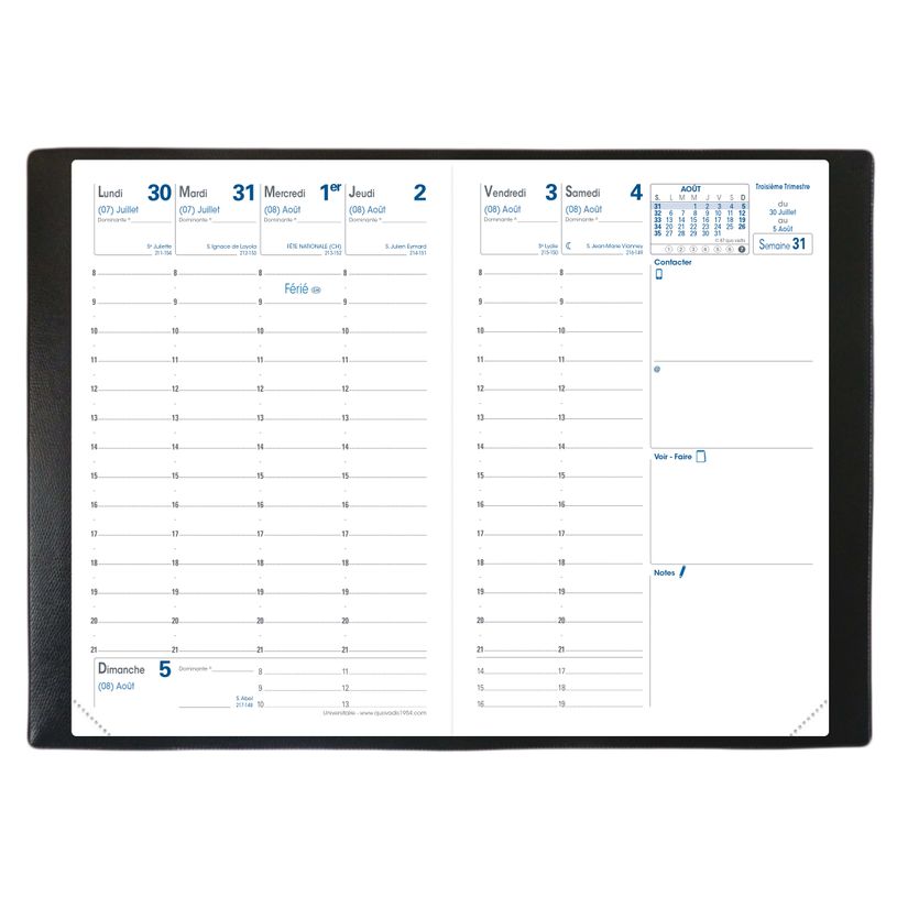 3371010425716-Agenda Sunrise Fleurs 1 Jour par page 10X15cm Quo Vadis -P_79436081_2-1