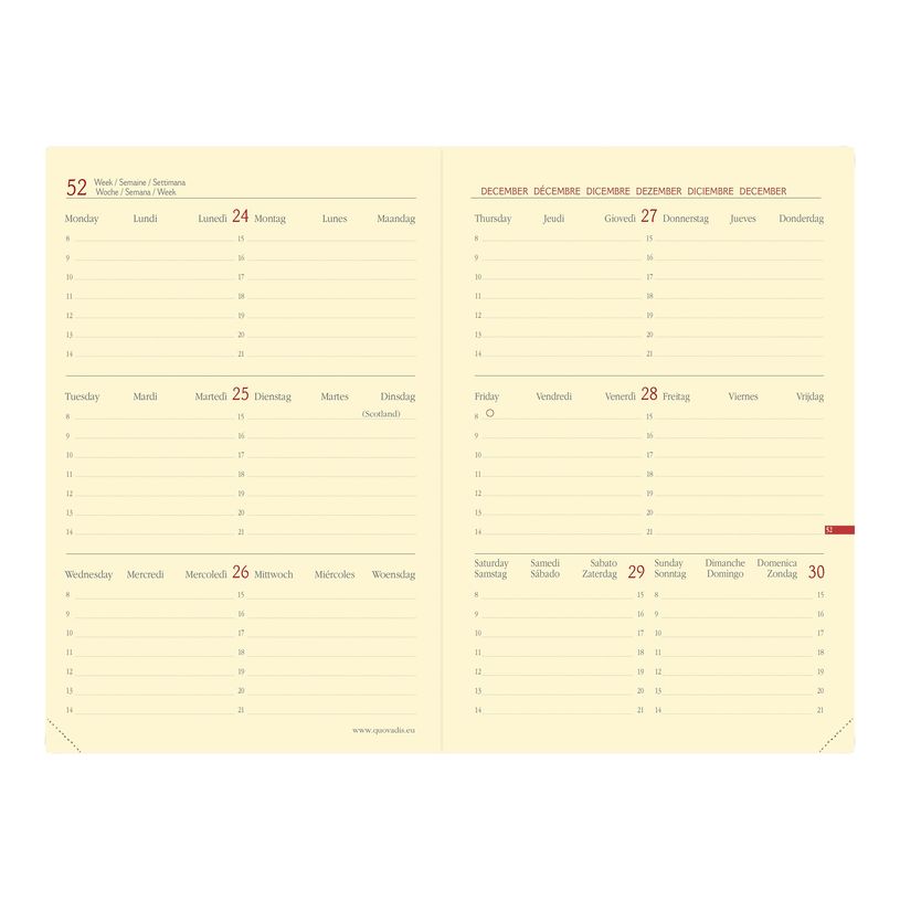 3371010426157-Quo Vadis - Agenda à élastique Everest Horizontal 16 mois - 1 semaine sur 2 pages - 16 x -P_79436085_1-1