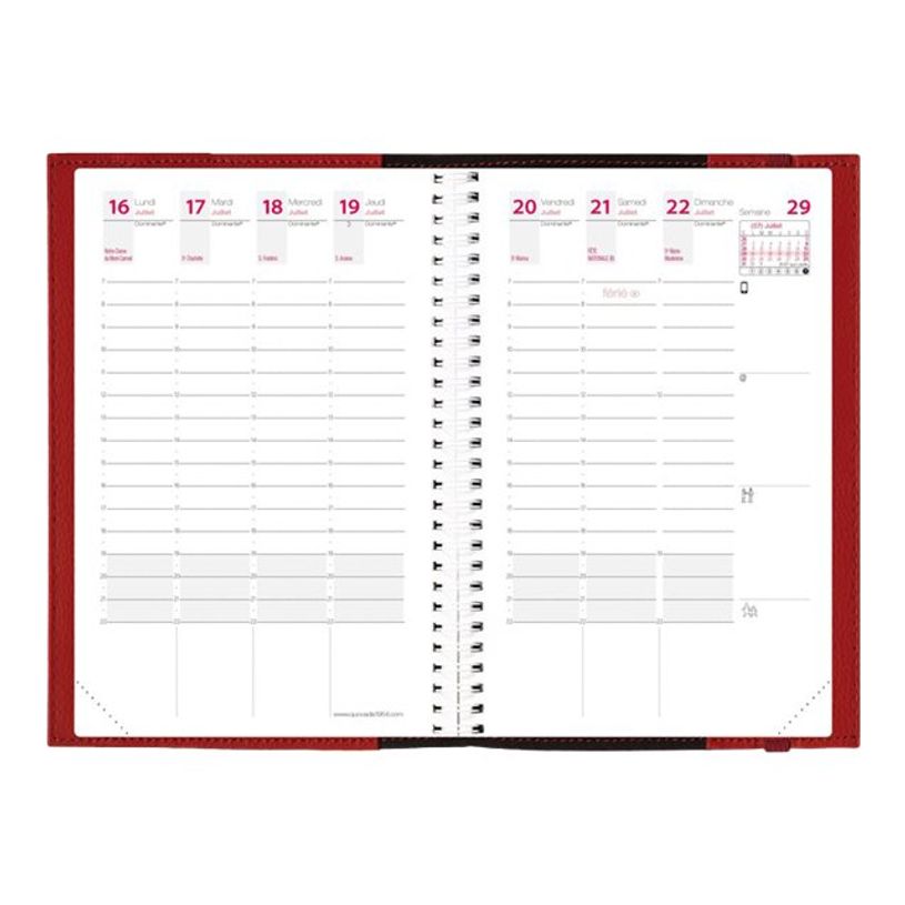 3371010426591-Quo Vadis - Agenda avec répertoire à élastique Time&Life Pocket - 1 semaine sur 2 pages -P_79436101_2-1