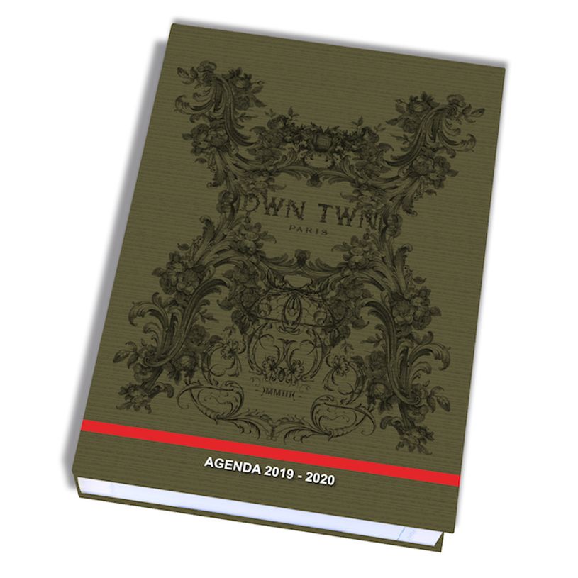 3661507416267-Dwn Twn Agenda 1 Jour par page 12X17cm 352 pages Kid'Abord -P_79436189_1-0