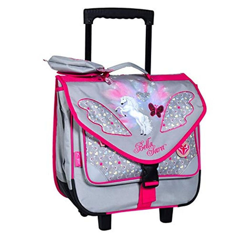 3661507524009-Bella Sara Cartable à roulettes 38 cm 2 compartiments Kid'Abord -P_79436244_1-0