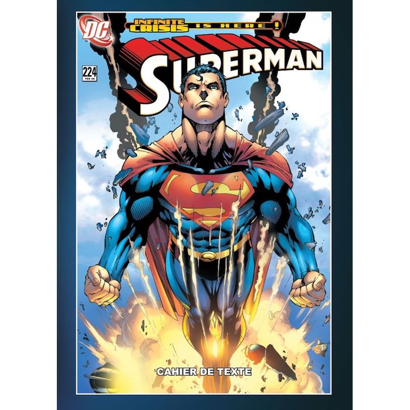 3661507716183-Batman&Superman Cahier de textes 15X21cm Kid'Abord -P_79436267_1-0