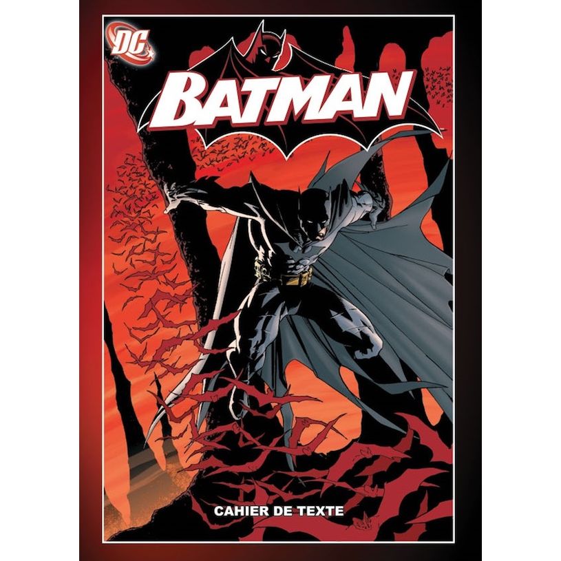 3661507716183-Batman&Superman Cahier de textes 15X21cm Kid'Abord -P_79436267_2-1