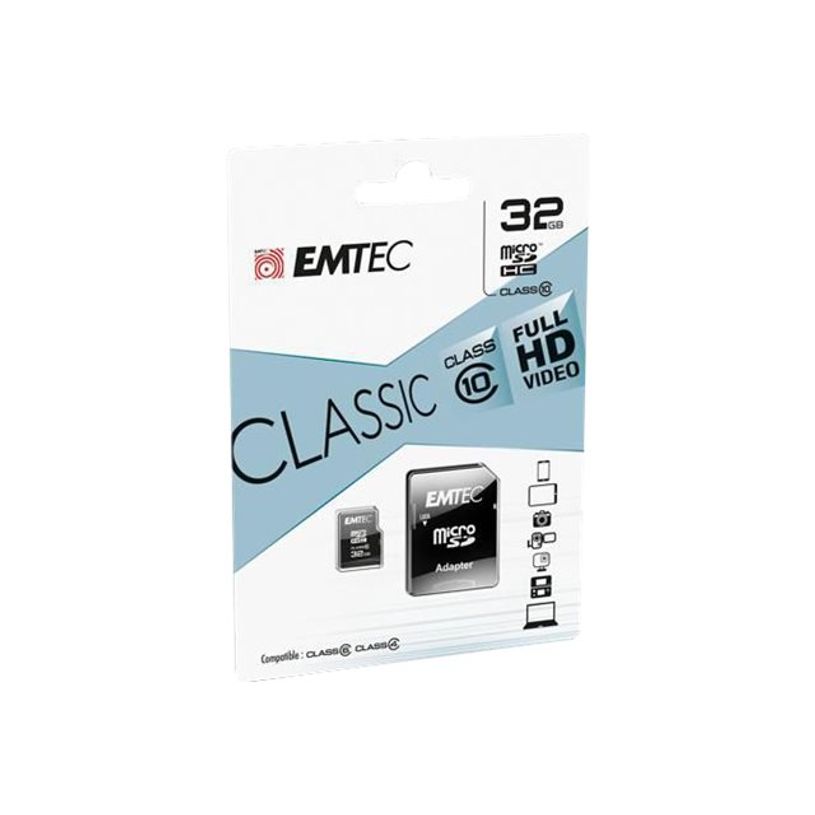 3126170158505-Emtec - carte mémoire 32 Go - Class 10 - micro SDHC-P_79436305_2-1