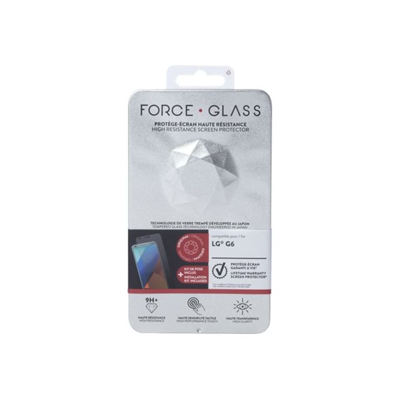 3571211370703-Force Glass - protection d'écran - verre trempé pour LG G6-P_79436556_1-2