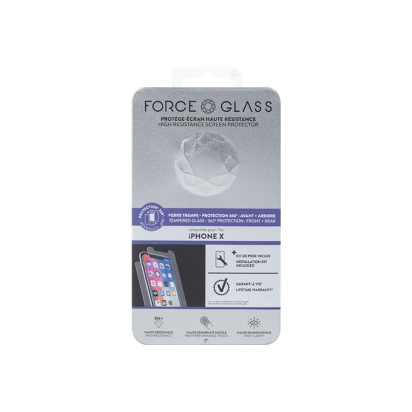 3571211384205-Force Glass - Protection d'écran - verre trempé pour iPhone X/XS-P_79436565_1-1