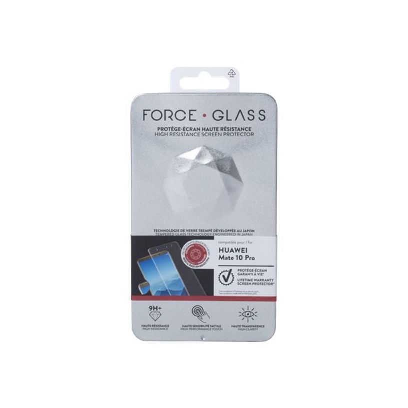 3571211385011-Force Glass - protection d'écran - verre trempé pour Huawei Mate 10 Pro-P_79436568_1-2