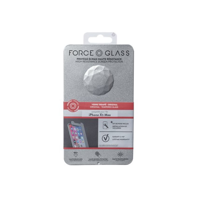 3571211396451-Force Glass - Protection d'écran - verre trempé pour iPhone XS Max/11 Pro Max-P_79436580_1-1