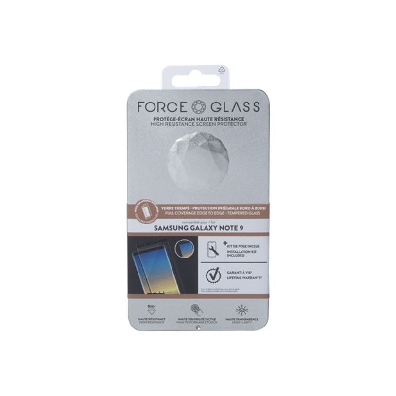 3571211396543-Force Glass - protection d'écran - verre trempé pour Samsung Galaxy Note 9-P_79436581_1-1